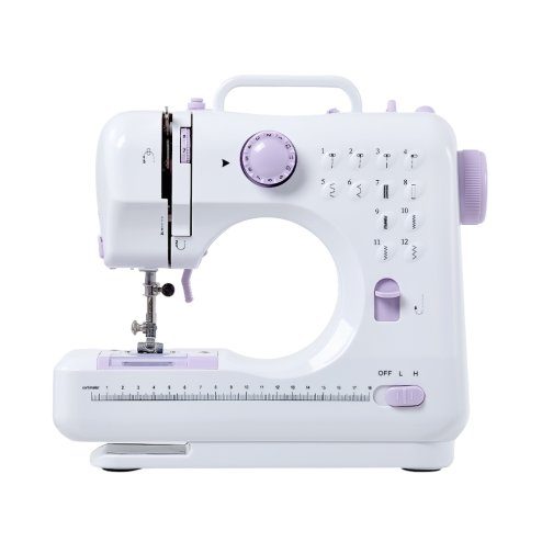 Living and Home Portable Mini Sewing Machine with 12 Stitches