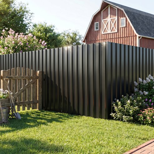 Living and Home 12pcs Steel Corrugated Roofing Sheets
