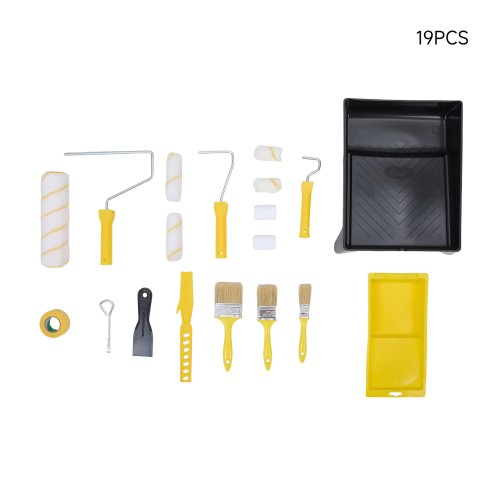 Living and Home 19-Piece Paint Roller & Tray Set Image