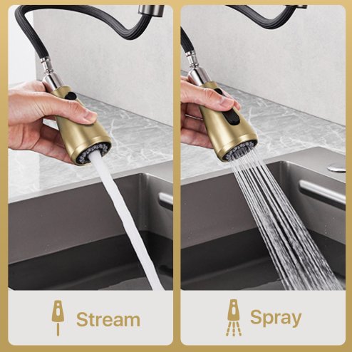 Pull-Out Sensor Kitchen Faucet