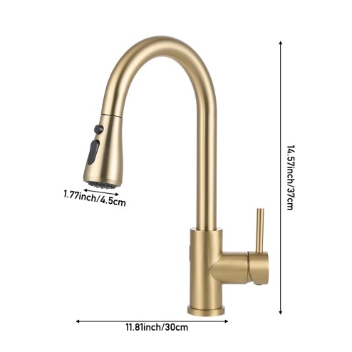 Pull-Out Sensor Kitchen Faucet