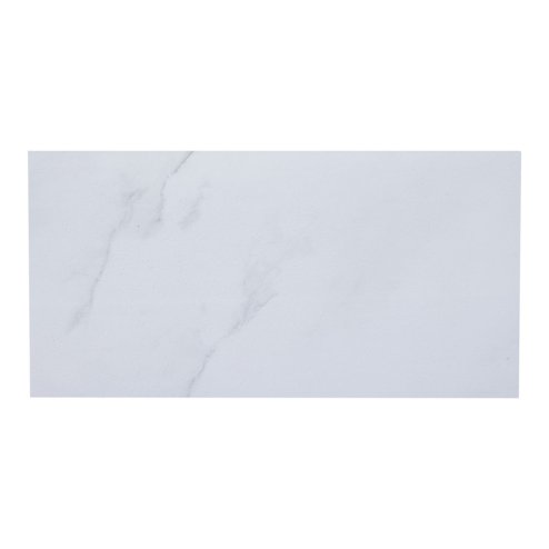 Living and Home 36Pcs Self-Adhesive Flooring Tile Set, 15x30cm, Beige Marble Effect