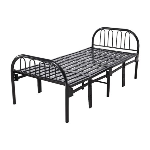 Living and Home 194x89cm Metal Folding Bed Frame