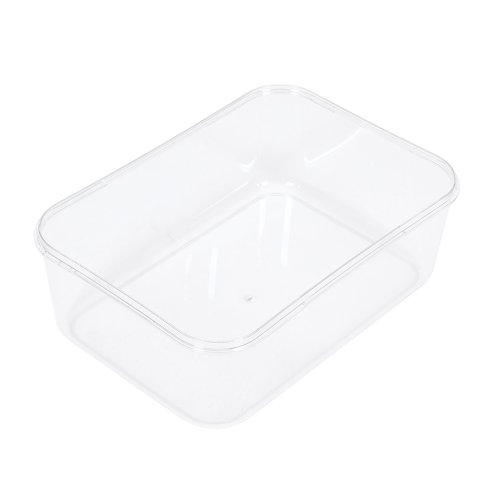 Transparent Food Storage Container with Lid