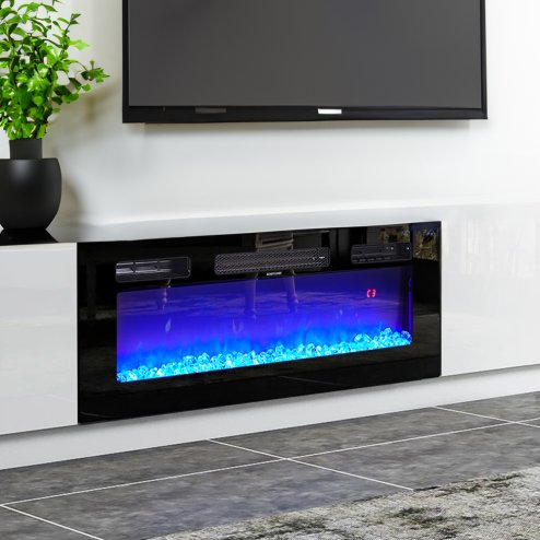 Electric Fireplace with Remote Control