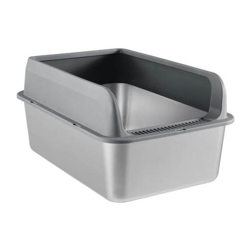 Semi-Closed Anti-Splash Cat Litter Box Pet Toilet