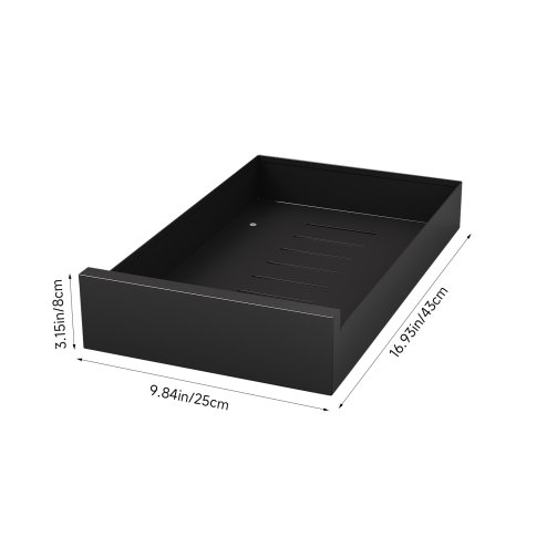 No Drill Pull Out Cabinet Organiser Drawer