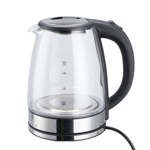 Fast Boil 1.8L Electric Kettle with Auto Shut-Off and Boil-Dry Protection