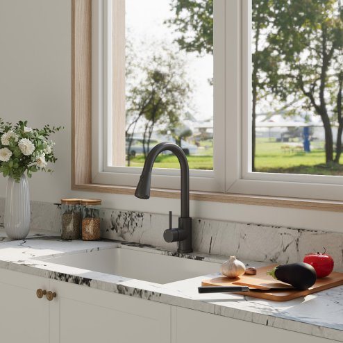 Pull-Out Sensor Kitchen Faucet