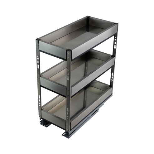 3-Tier Kitchen Cabinet Pull Out Shelf Organizer
