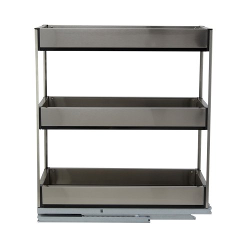 3-Tier Kitchen Cabinet Pull Out Shelf Organizer