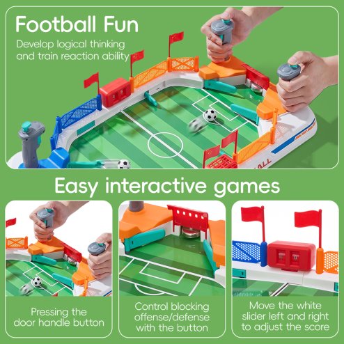 Living and Home Tabletop Football Game with 2 balls for Children