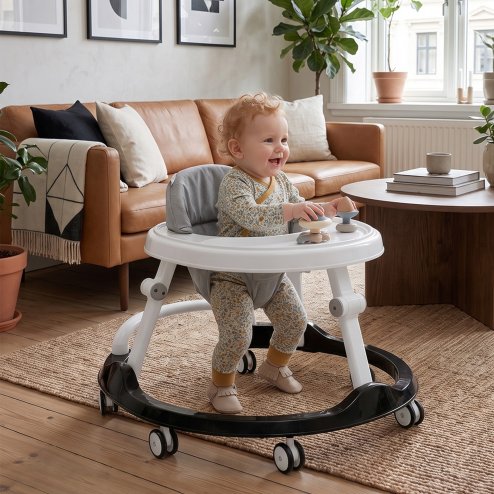 Living and Home Foldable & Adjustable Baby Walker