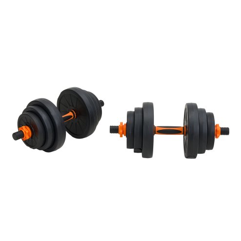 Adjustable 2-in-1 Dumbbell & Barbell Set