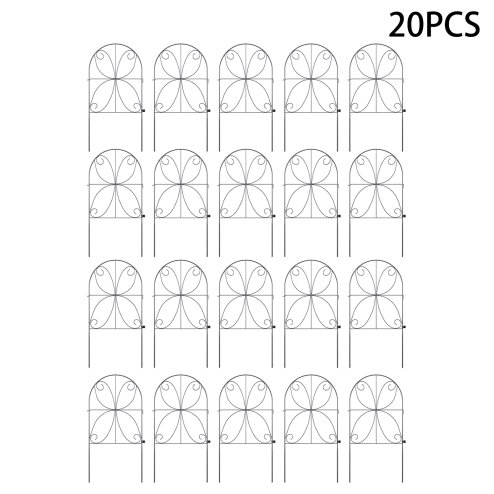 20Pcs Decorative Garden Fence Panels