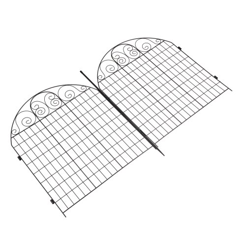 10Pcs Decorative Garden Fence Panels