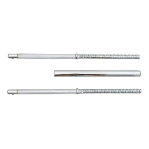 3-Piece Detachable Barbell Bar with Spring Clips