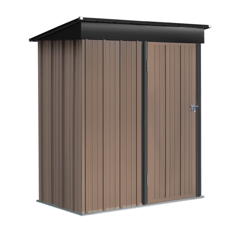 3.08x5.24 FT Outdoor Metal Garden Storage Shed