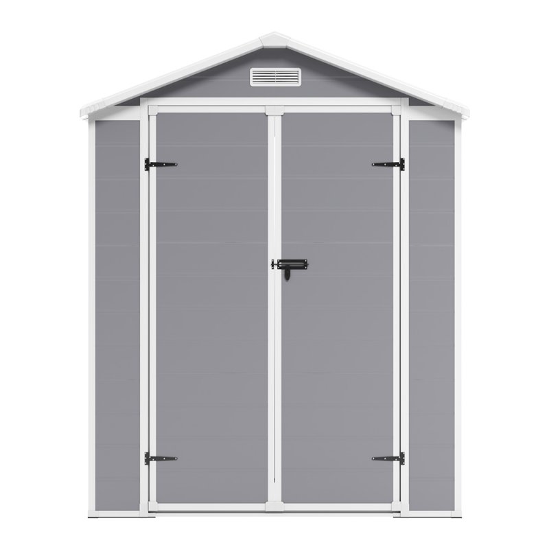 Living and Home Plastic Outdoor Garden Storage Shed