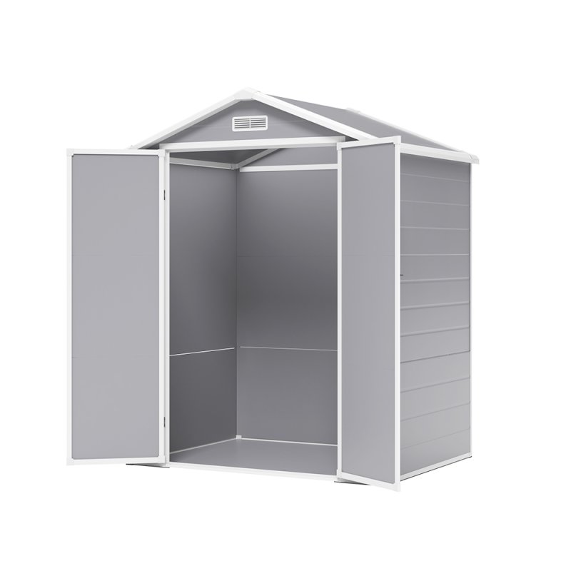 Living and Home Plastic Outdoor Garden Storage Shed
