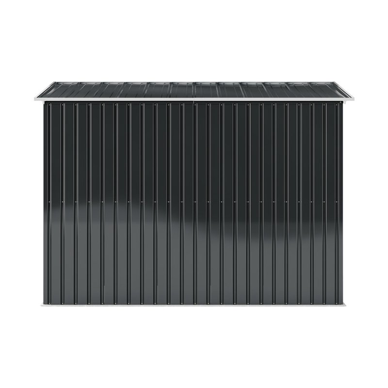 8.56 x 5.79FT Outdoor Metal Garden Storage Shed