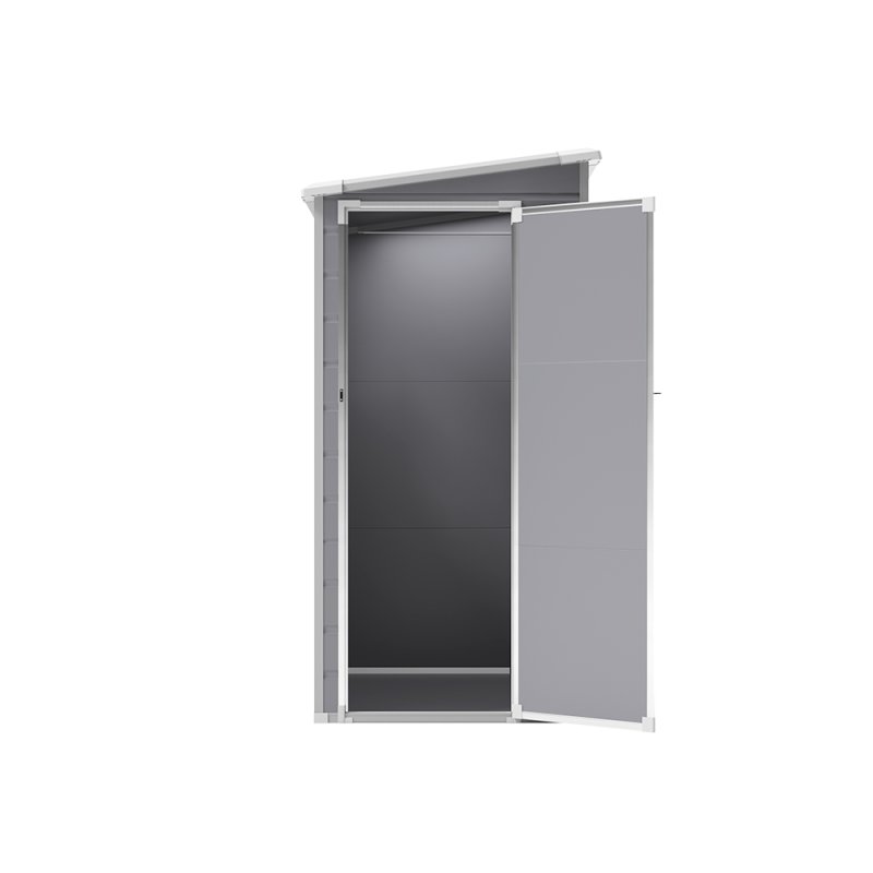 Living and Home 5 x 4FT Outdoor Plastic Storage Shed