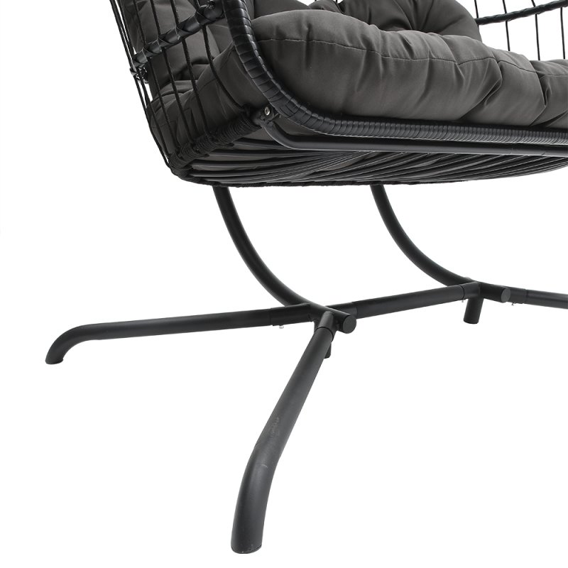 Outdoor Hanging 2-Seater Egg Chair