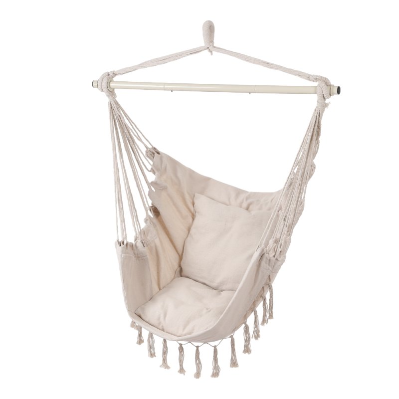 Garden Hanging Canvas Hammock Swing Chair