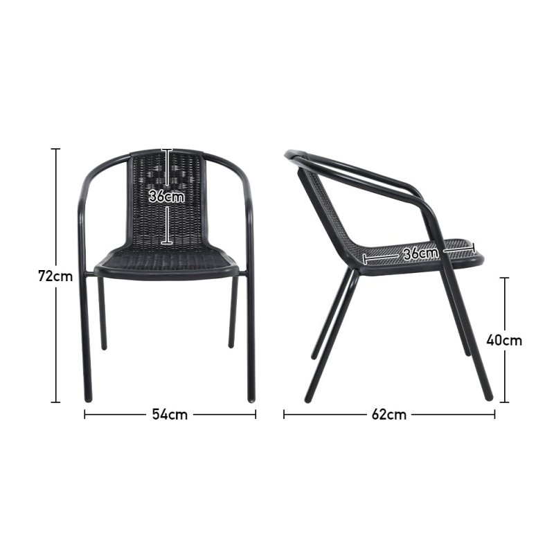 7PCS Garden Patio Dining Table&Chairs Set Outdoor Sturdy Furniture Set