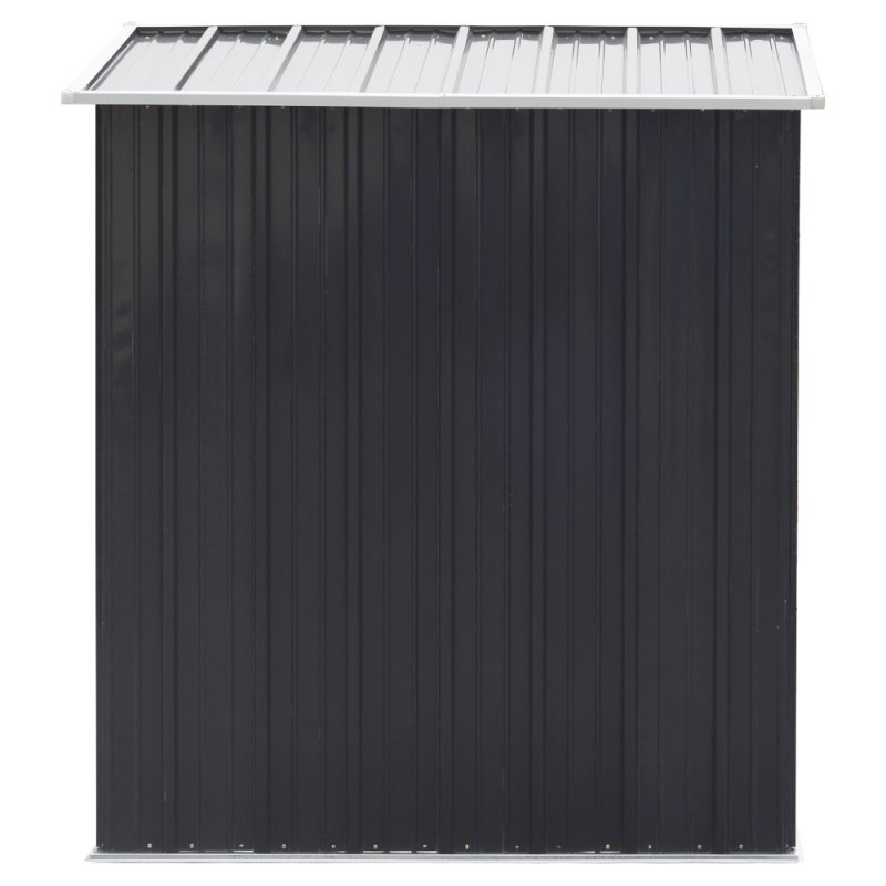 Living and Home 3x5FT Outdoor Metal Garden Storage Shed with Shelves