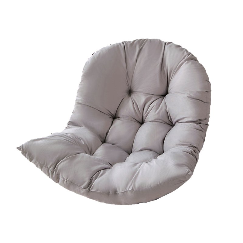 Living and Home Light Grey Thick Hanging Chair Cushion, 80cm W x 108cm H