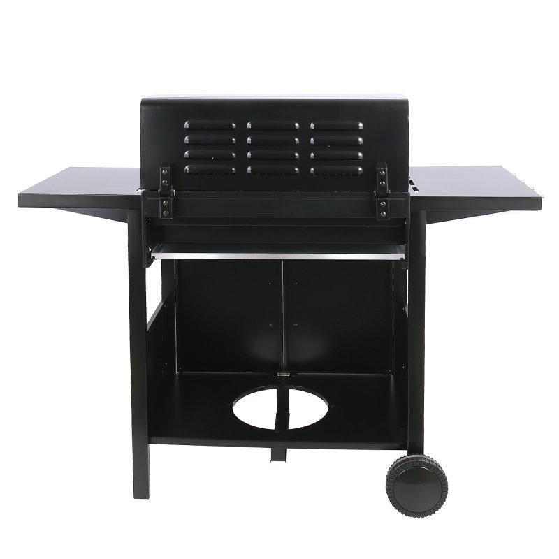 Living and Home 4-Burner Outdoor BBQ Propane Gas Grill with Wheels