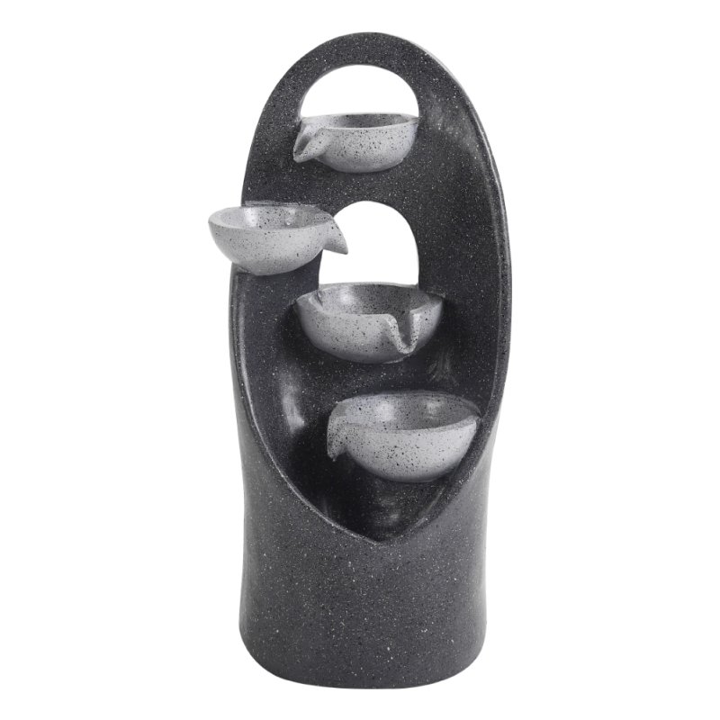 Living and Home 4-Tier Cascading Garden Water Feature Water Fountain