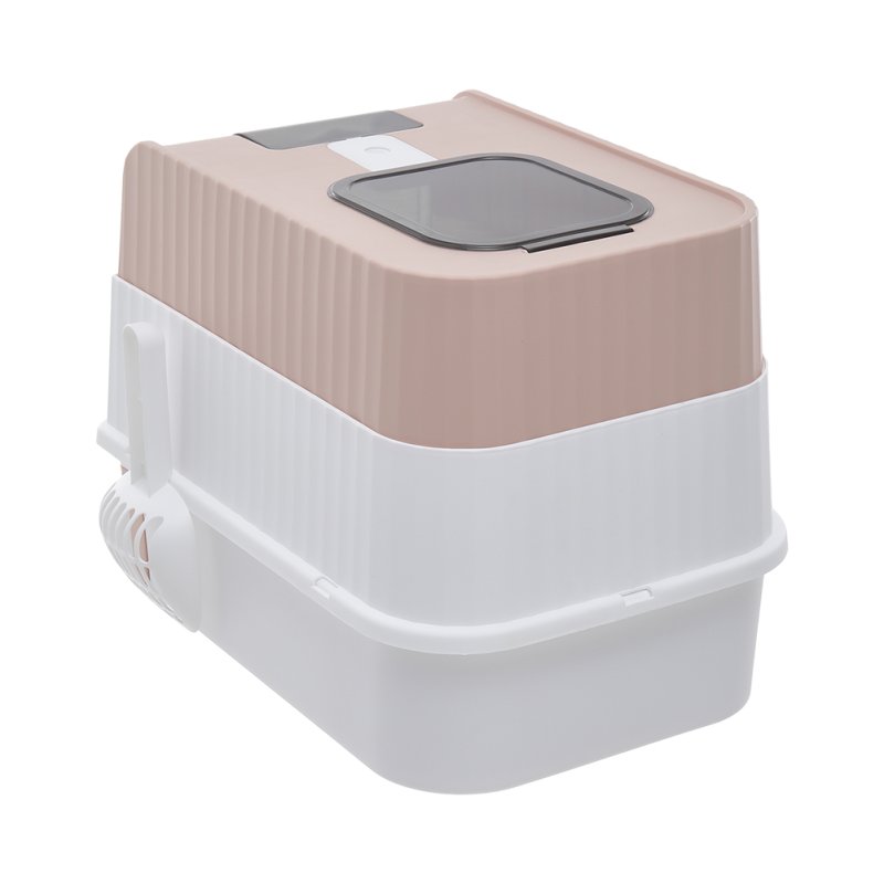 Living and Home Fully Enclosed Cat Litter Box with UV Sterilization