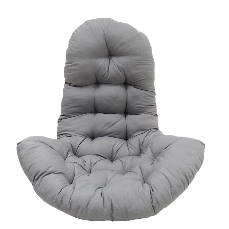 Living and Home Dark Grey Hanging Egg Chair Cushion