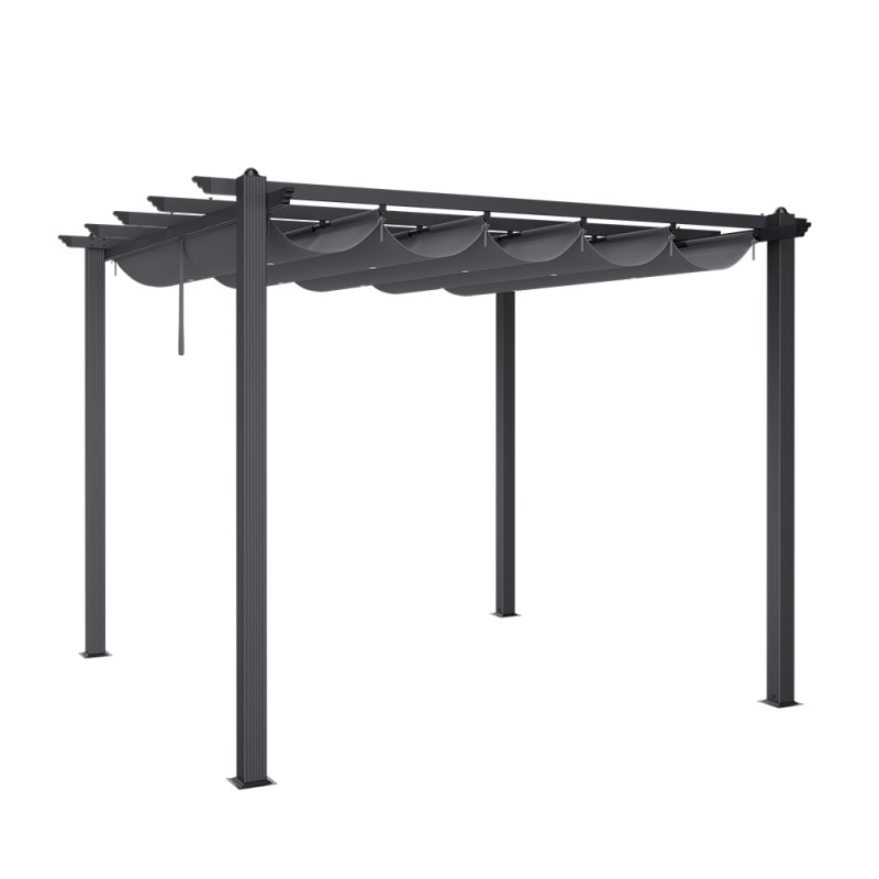 4x3M Aluminum Patio Pergola with Canopy