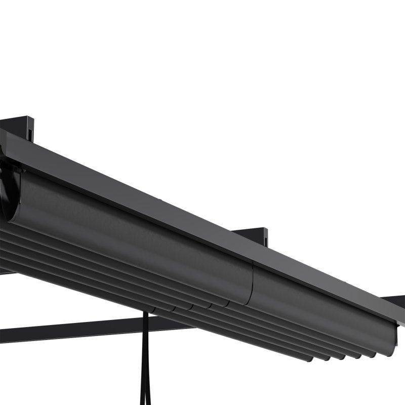 10 x 13FT Outdoor Lean To Pergola with Canopy