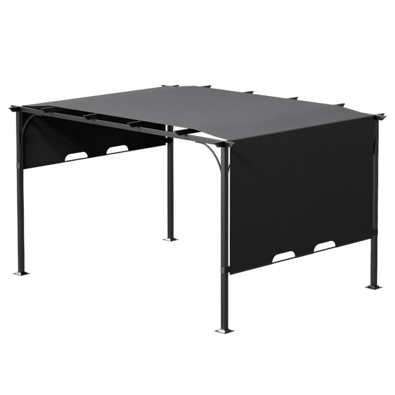 4x3m Outdoor Pergola with Adjustable Canopy