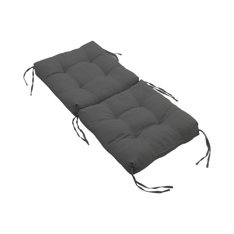 Living and Home Non-slip Garden Chair Cushion with Back