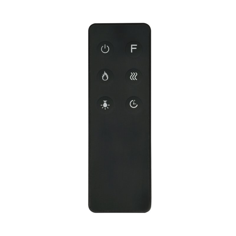 Living and Home 60 Inch Modern LED Electric Fireplace with Remote Control 12 Flame Colours