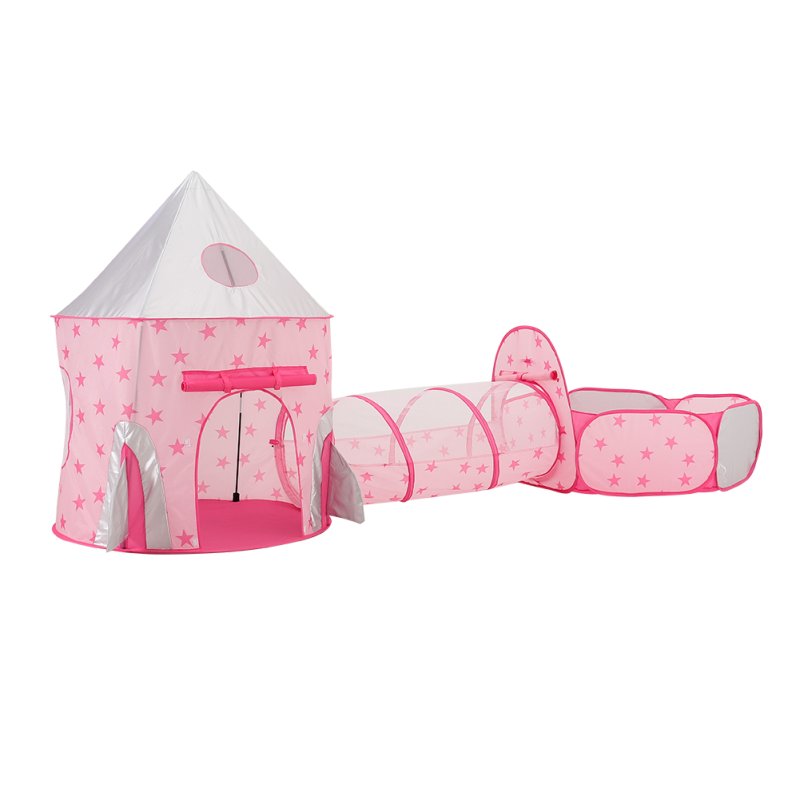 Living and Home Kids Pop-up Play Tent, Tunnel and Ball Pit Set