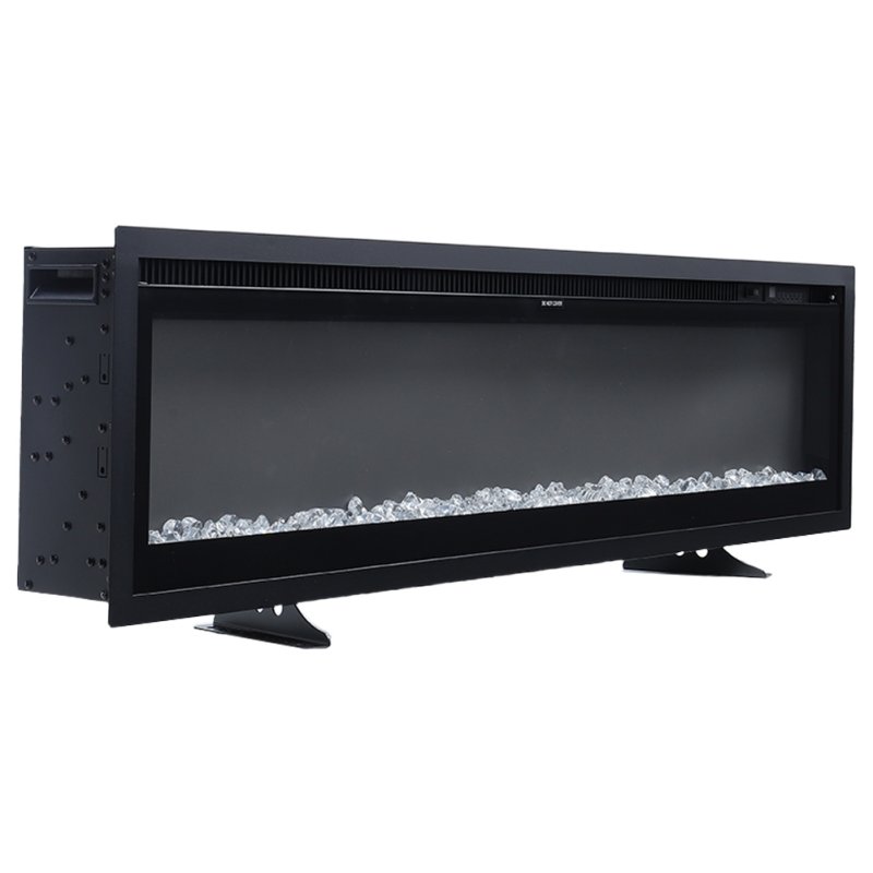 Living and Home 50 Inch Electric Fireplace with Remote 12 Flame Colours 