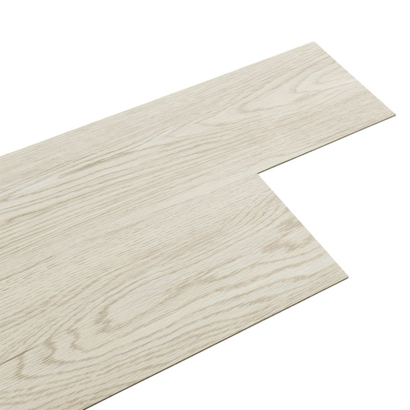 Living and Home 36pcs PVC Wooden Self-adhesive Laminate Flooring Planks for Home Decor, Light Grey
