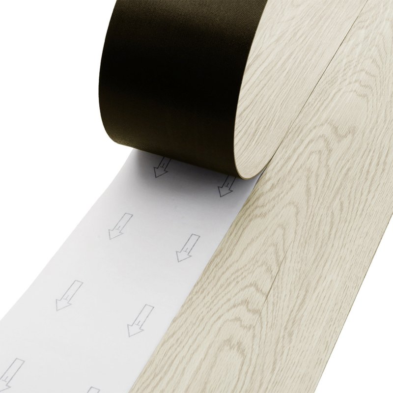 Living and Home 36pcs PVC Wooden Self-adhesive Laminate Flooring Planks for Home Decor, Light Grey