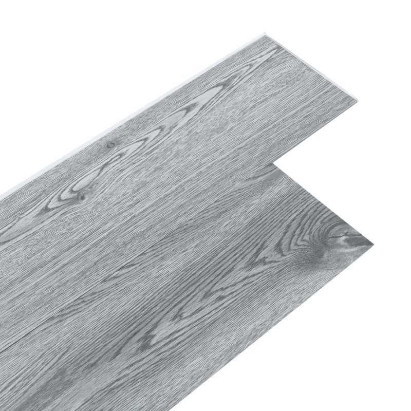 Living and Home 36pcs Rustic Style Self Adhesive Wood Plank PVC Flooring, Grey