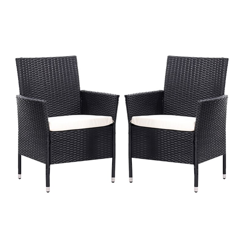 Living and Home Set of 4 Rattan Chairs Garden Furniture