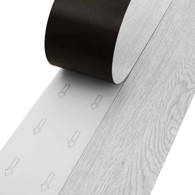 Living and Home 36pcs PVC Wooden Self-adhesive Laminate Flooring Planks for Home Decor