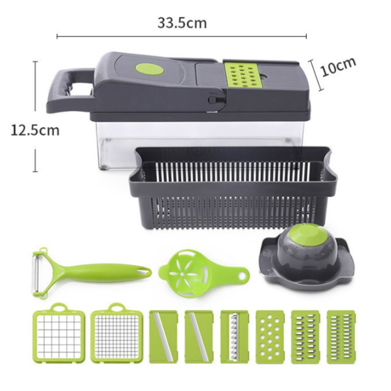Living and Home Multifunctional Vegetable Slicer Set