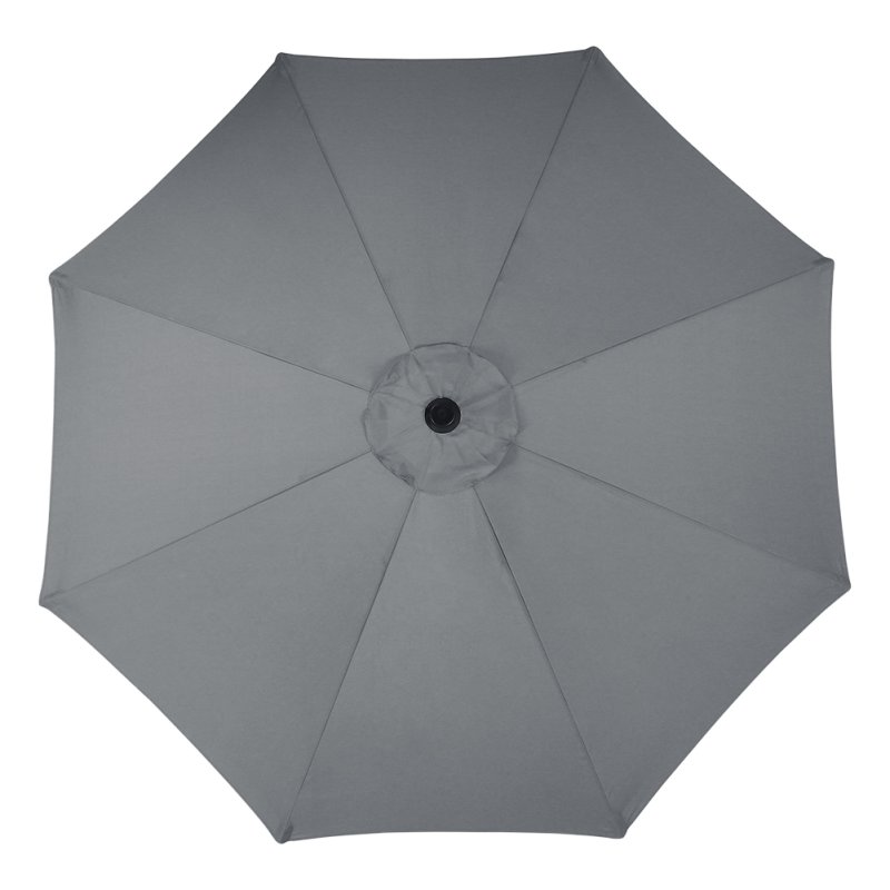 Living and Home 3M Large Rotating Patio Parasol for Outdoor Sunshade and Rain