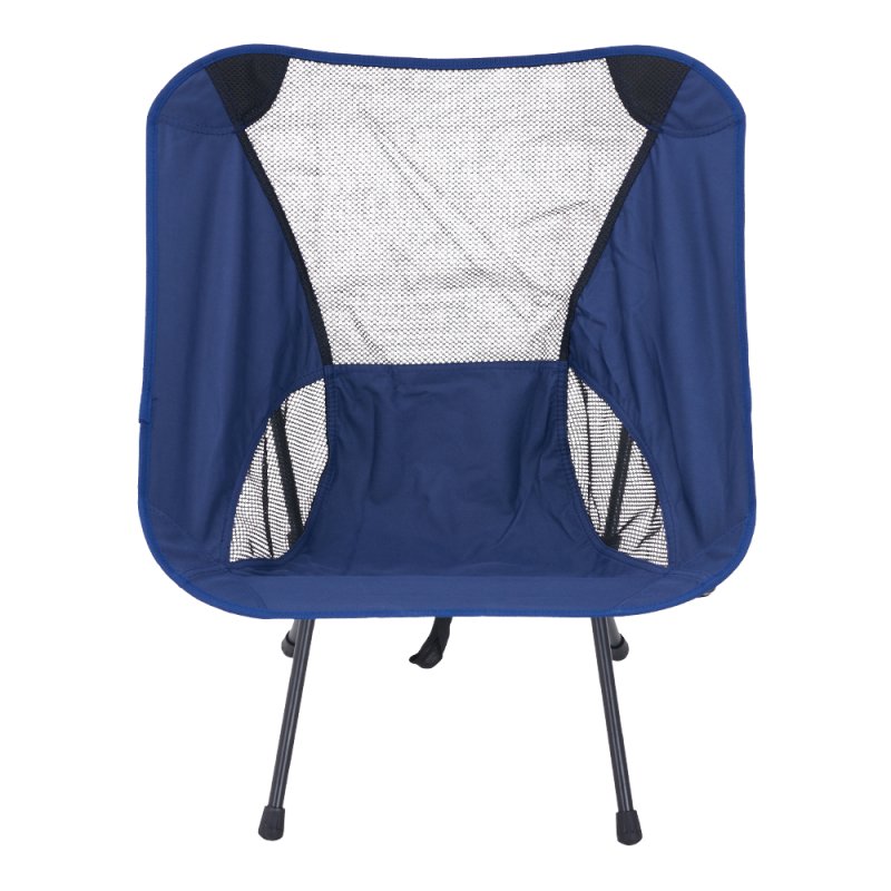 Living and Home Outdoor High-Back Moon Chair, Breathable Portable Folding Camping Chair